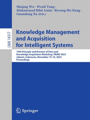 cover image of Knowledge Management and Acquisition for Intelligent Systems
